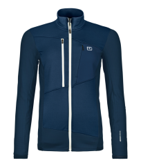 Fleece Grid Jacket Women's - modrá - Deep Ocean