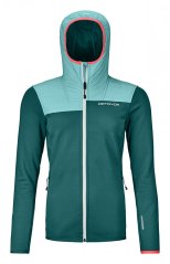 Fleece Plus Hoody Women's - zelená - Pacific Green