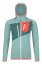 Fleece Grid Hoody Women's - modrá - Ice Waterfall