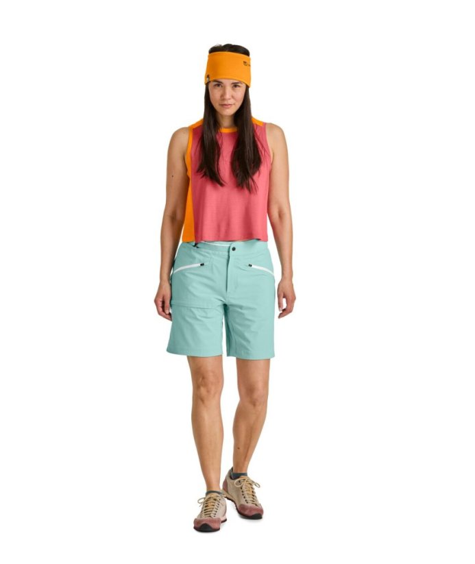 Brenta Shorts Women's - zelená - Aquatic Ice