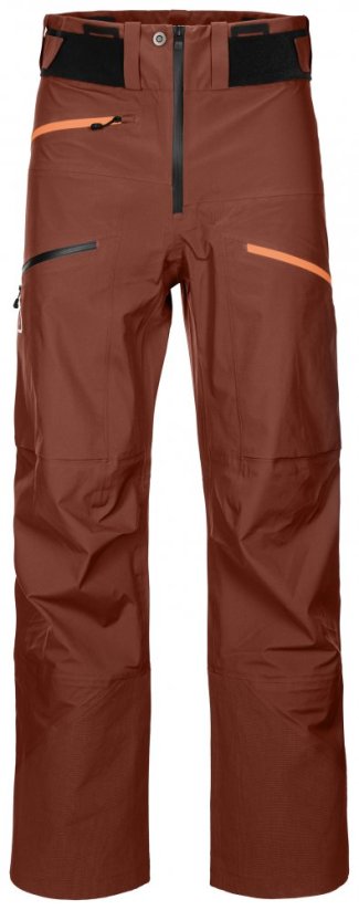 3L Deep Shell Pants Men's - oranžová - Clay Orange - Velikost: XL, Color: Clay Orange