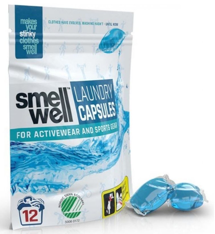 Smell Well prací kapsle na sportovní oblečení a funkční prádlo