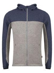Chillaz ZERMATT GREY/BLUE MELANGE pánská bunda šedomodrá