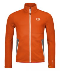 Fleece Jacket Men's - oranžová - Hot Orange