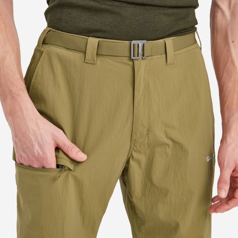 Montane TERRA LITE PANTS regular nohavice olivové - Velikost: 32/M