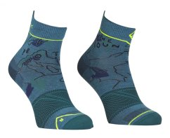 Alpine Light Quarter Socks Men's - modrá - Mountain Blue