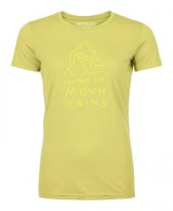 150 Cool Mtn Protector T-shirt Women's - zelená - Wabisabi