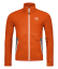 Fleece Jacket Men's - oranžová - Hot Orange - Color: Hot Orange, Size: L