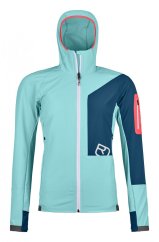 Berrino Hooded Jacket Women's - modrá - Ice Waterfall