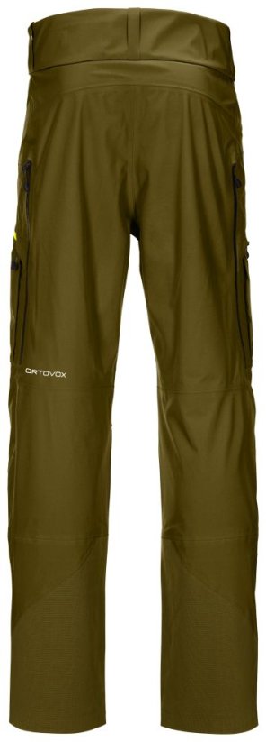 Ortovox 3L Deep Shell Pants pánské kalhoty | Green Moss | XL