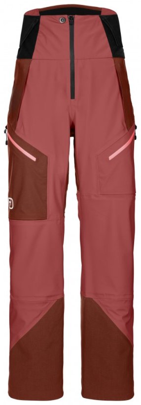 3L Guardian Shell Pants Women's - červená - Winetasting