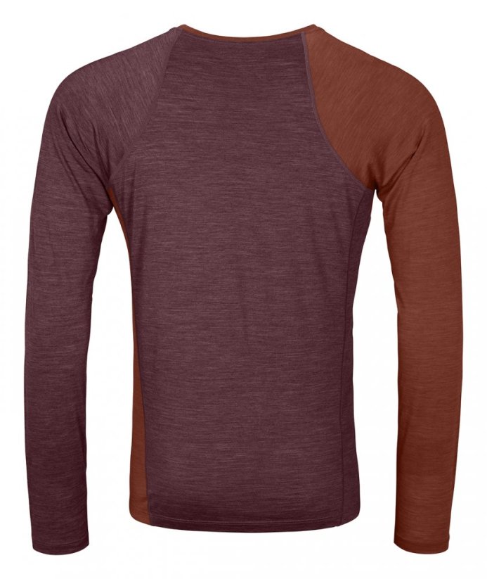 120 Cool Tec Fast Upward Long Sleeve Men's - oranžová - Clay Orange