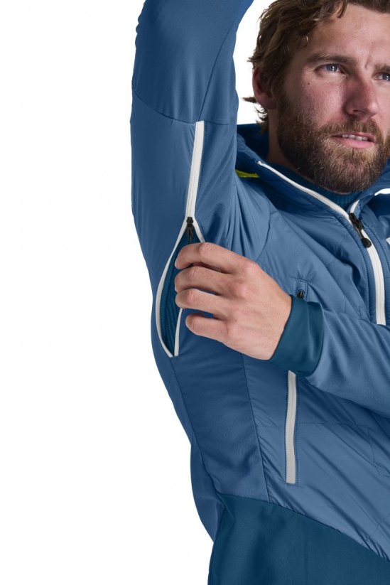 Col Becchei Hybrid Jacket Men's - modrá - Mountain Blue