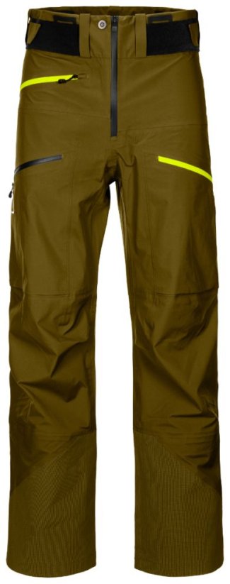 Ortovox 3L Deep Shell Pants pánské kalhoty | Green Moss | XL