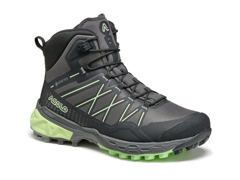 Tahoe Mid JR GTX - shark grey/black/brook green/B182