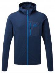 Lumiko Hooded Jacket Men's - modrá - Medieval Blue