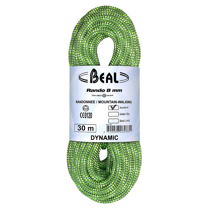 Beal Rando 8mm Classic lano | green | 30m