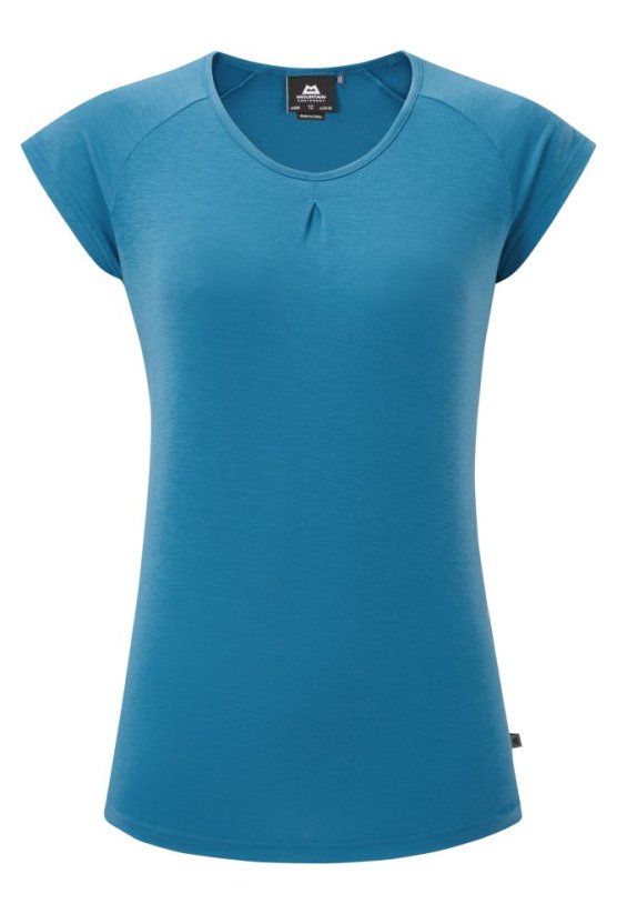 Mountain Equipment W's Equinox Tee dámské triko | Denim Blue stripe | S