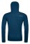 Fleece Hoody Men's - modrá - Deep Ocean - Velikost: L, Color: Deep Ocean