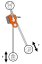 Cric - oranžová - Anthracite/Orange - Velikost: Onesize, Color: Anthracite/Orange