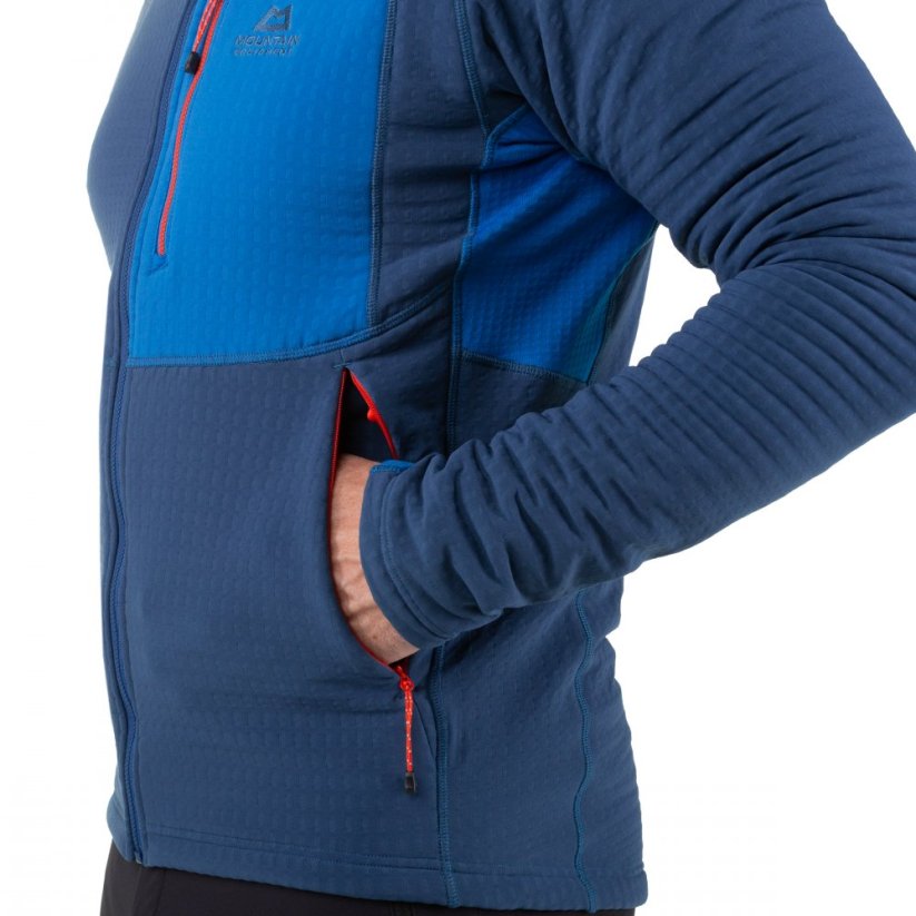 Shroud Hooded Jacket Men's - modrá - Majolica/Mykonos