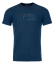 150 Cool Vintage Badge T-shirt Men's - modrá - Deep Ocean