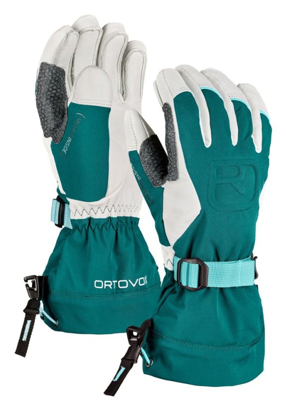 Ortovox W's Merino Freeride Glove dámské rukavice | Pacific Green | L