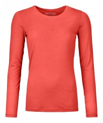 150 Cool Clean Long Sleeve Women's - červená - Coral