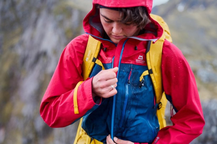 Makalu Jacket Women's - modrá - Majolica/Capsicum