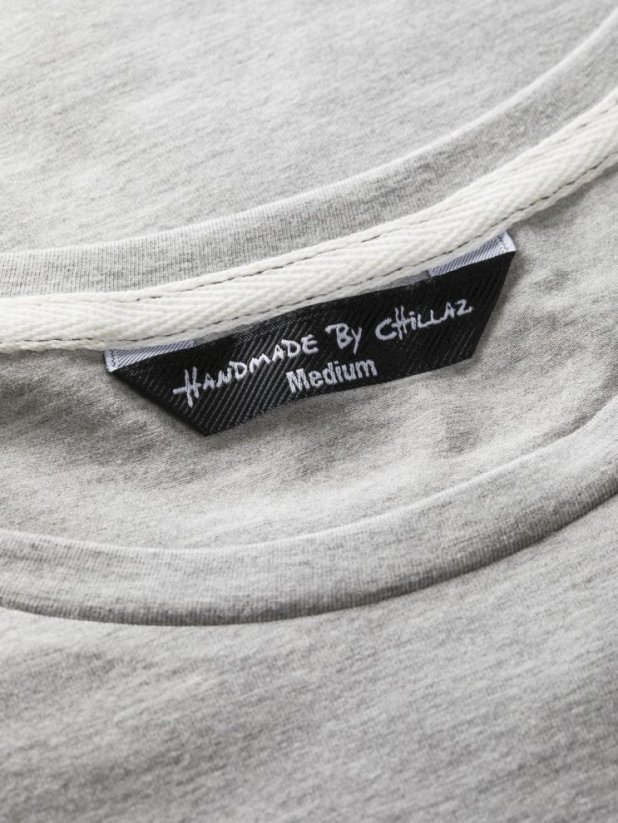 Chillaz ROCK HERO WINTER GREY MELANGE pánské tričko šedé