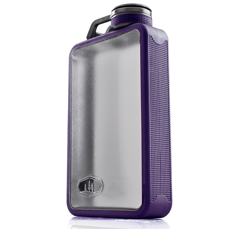 Boulder Flask 177 ml - purple