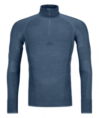 230 Competition Zip Neck Men's - modrá - Petrol Blue