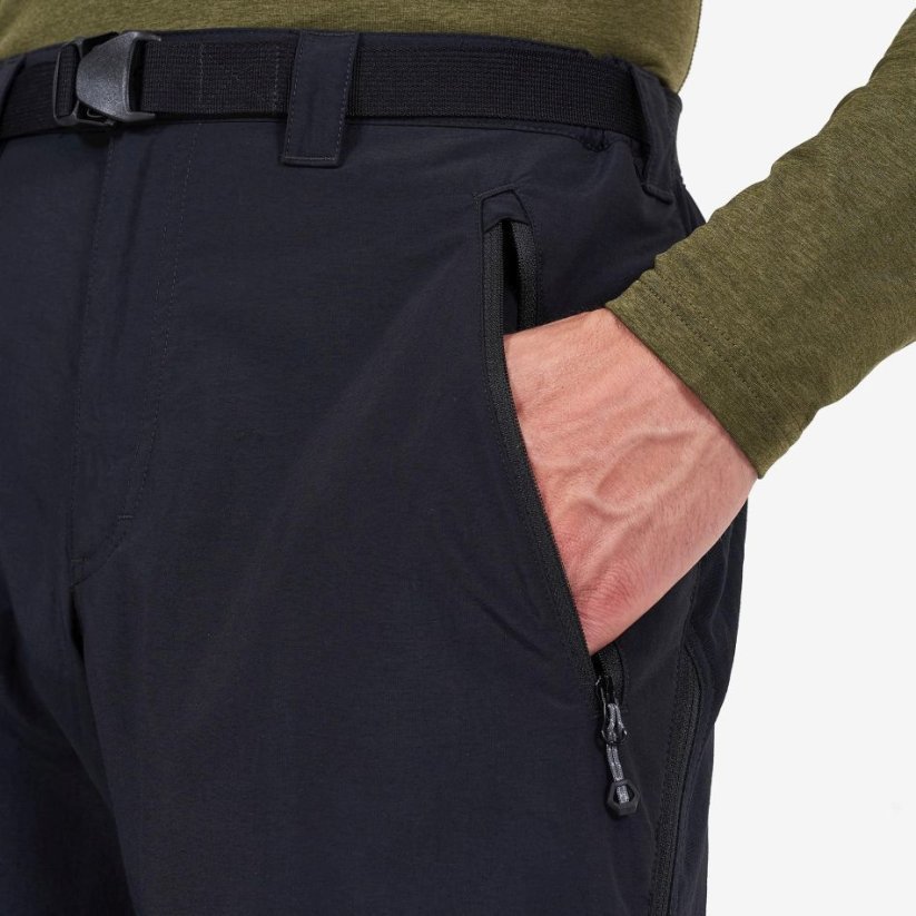 Montane TERRA PANTS prodloužená nohavice černá - Velikost: 36/XL Long