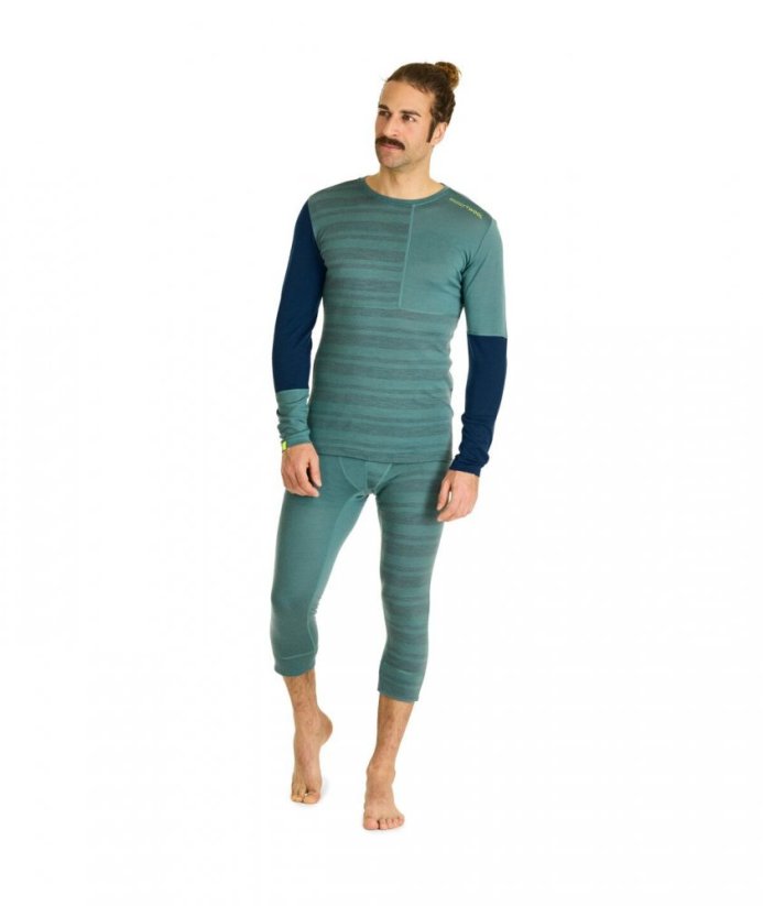 185 Rock'N'Wool Long Sleeve Men's - šedá - Arctic Grey