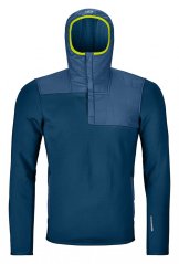 Fleece Plus Anorak Men's - modrá - Petrol Blue