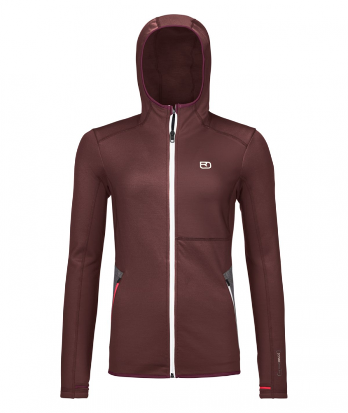 Fleece Hoody Women's - bílá - White Chalk