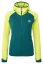 Eclipse Hooded Jacket Women's - modrá - D Teal/Fresh Green