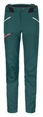 VZOREK Westalpen Softshell Pants Women's - zelená - Pacific Green