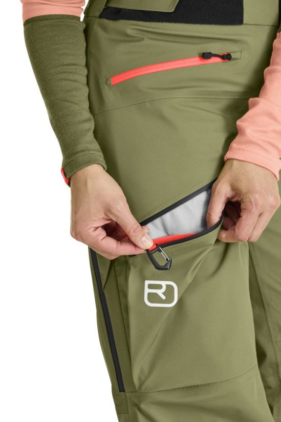 3L Deep Shell Pants Women's - hnědá - Autumn Leaves