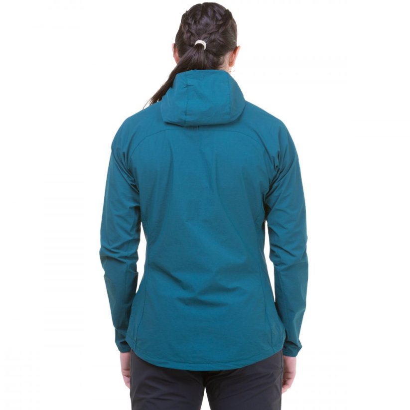 Echo Hooded Jacket Women's - červená - Capsicum Red - Velikost: S, Color: Capsicum Red