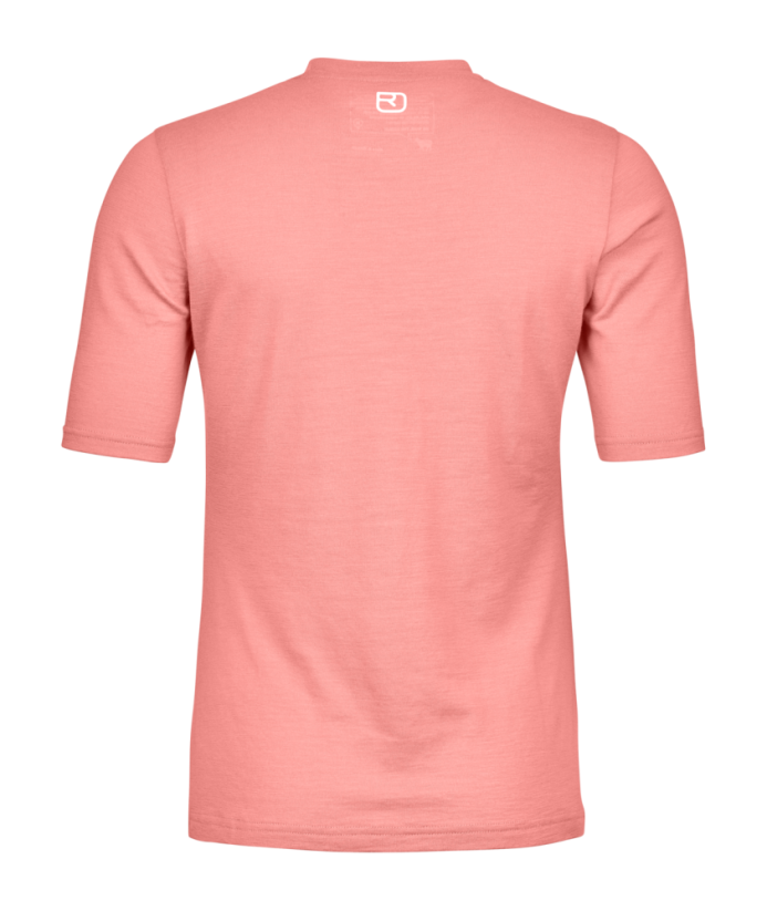 185 Merino Mtn Hug Ts Women's - růžová - Bloom