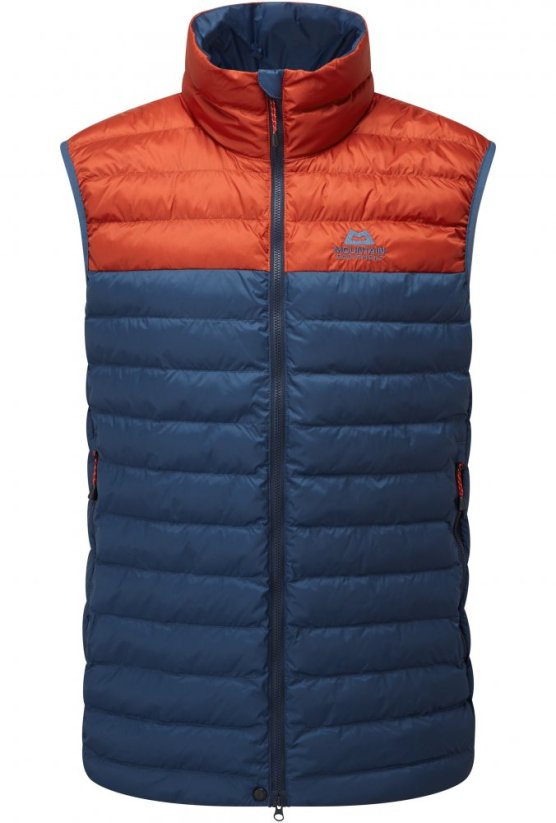 Superflux Vest Men's - modrá - Dusk/Red Rock