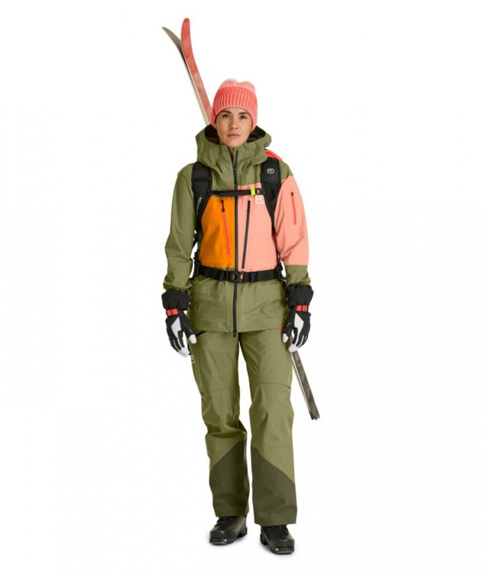 3L Deep Shell Jacket Women's - zelená - Wild Herbs - Velikost: S, Color: Wild Herbs