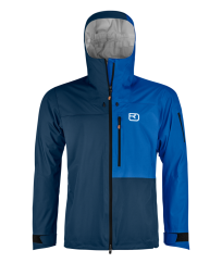 3L Ortler Jacket Men's - modrá - Deep Ocean