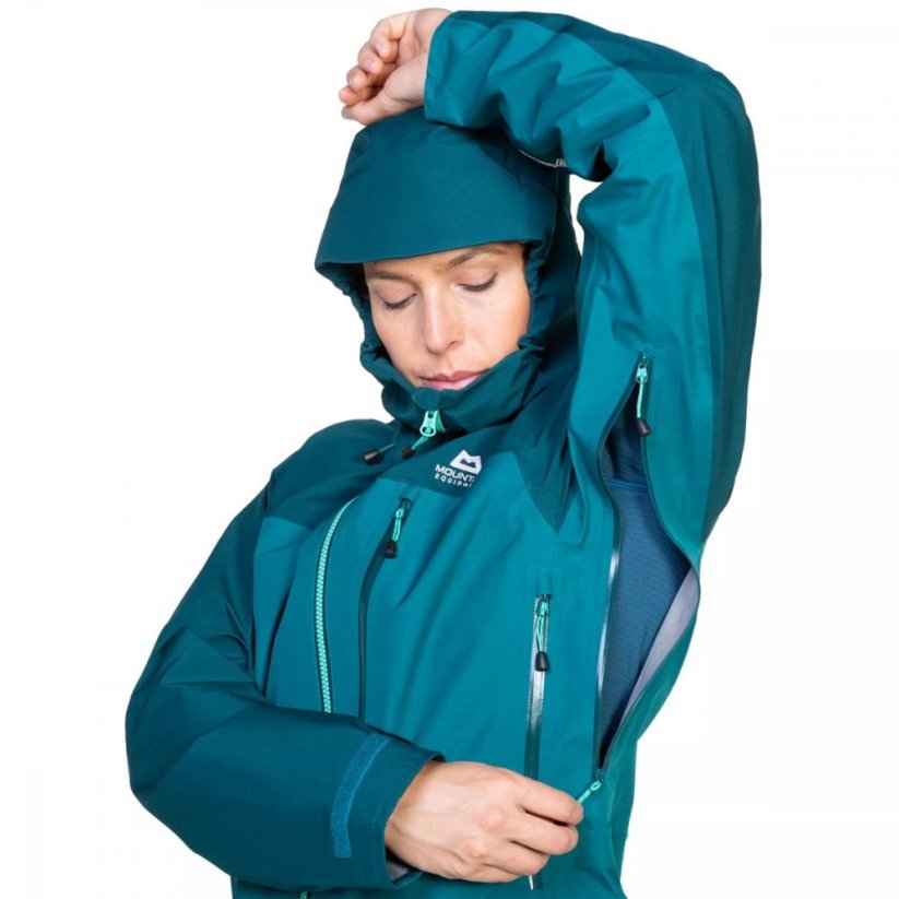 Makalu Jacket Women's - modrá - Majolica/Capsicum