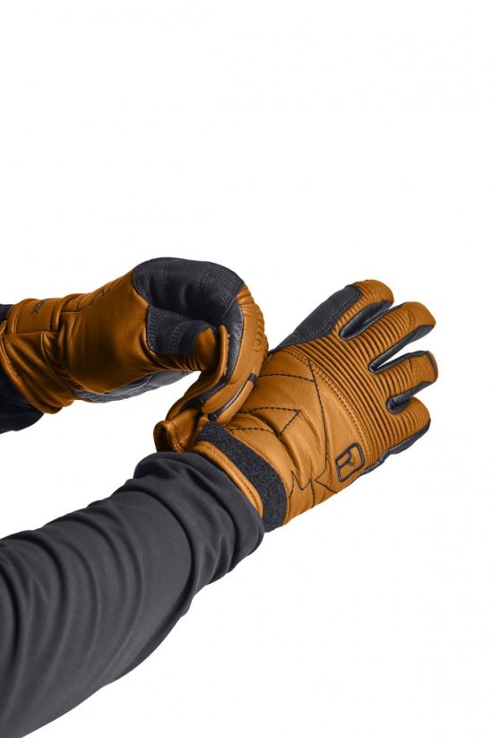 Full Leather Glove - oranžová - Sly Fox