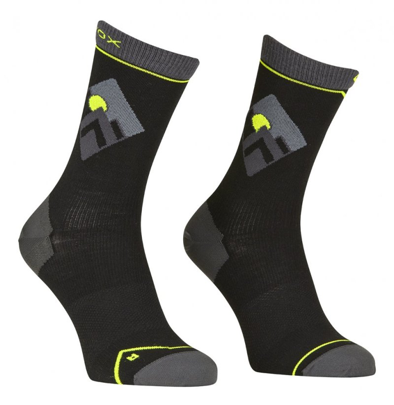 Alpine Light Compression Mid Socks Men's - zelená - Wabisabi