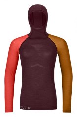 120 Competition Light Hoody Women's - červená - Winetasting