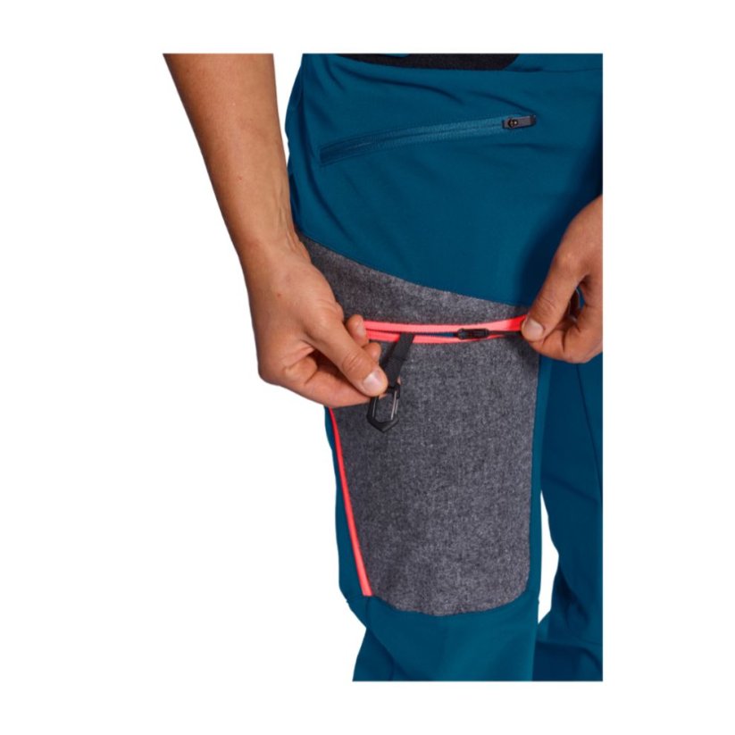 Ortovox W's Pordoi Pants dámské kalhoty | Petrol Blue | S