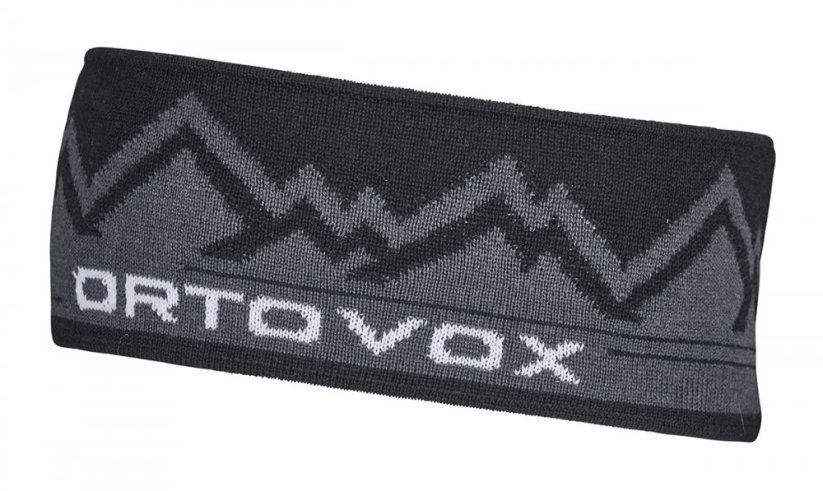 Peak Headband - černá - Black Raven - Velikost: Onesize, Color: Black Raven